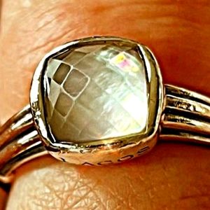 Lagos Mother of Pearl Ring Size 7